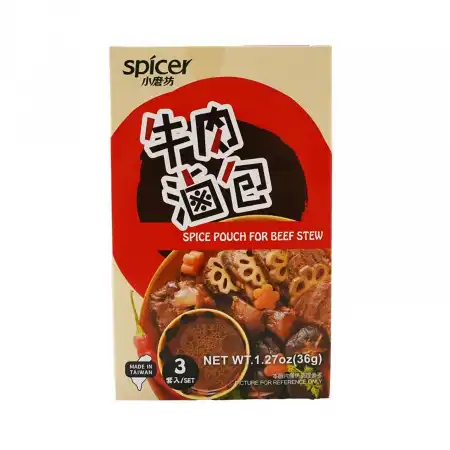 台湾小磨坊 牛肉卤包 3pcs/36g