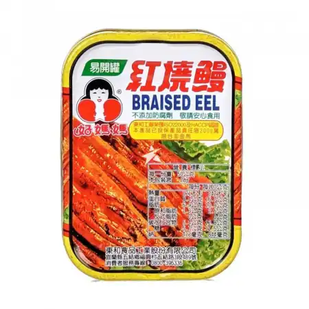 台湾好妈妈 红烧鳗 罐头 100g