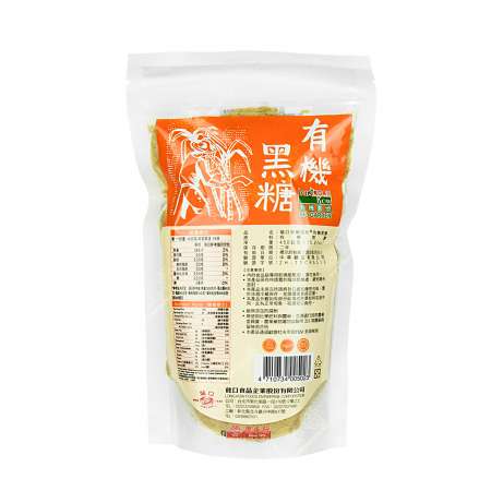 LongKowBioGarden Organic Muscovado Sugar 450g 台湾龙口食品 有机黑糖 450g 台灣龍口食品 有機黑糖 450g