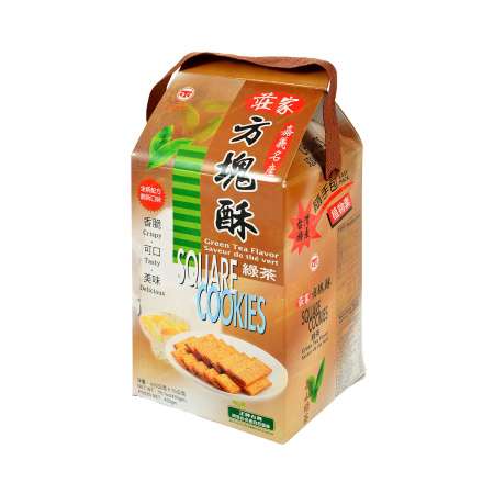 CHUANG’S Green Tea Cookies 430g 台湾莊家 绿茶酥 430g 台灣莊家 綠茶酥 430g
