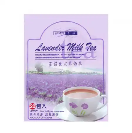台湾基诺 薰衣草奶茶 20包入 400g
