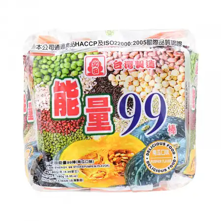 PEI TIEN Energy 99 Sticks Pumpkin Flavor 180g/6.35oz