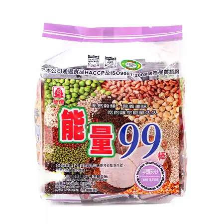 PEI TIEN Energy 99 Sticks Taro Flavor 180g/6.35oz