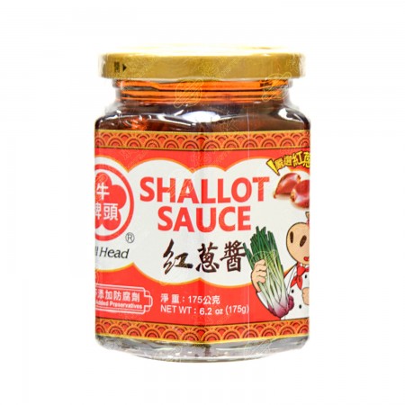 BULL HEAD Shallot Sauce 175g 牛头牌 红葱酱 175g 牛頭牌 紅蔥醬 175g