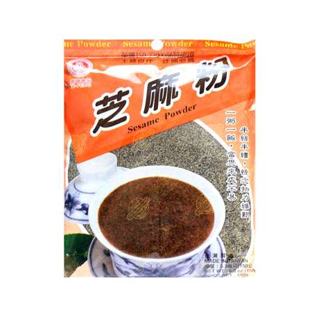 YI-FENG Black Sesame Powder 150g 台湾义峰 黑芝麻粉 150g 台灣義峰 黑芝麻粉 150g