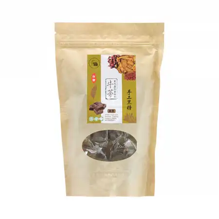 台湾现代 手工黑糖 牛蒡素冬虫红枣枸杞 350g 