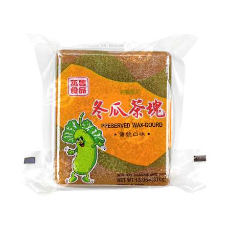 CHERNG FENG Preserved Wax-gourd / Winter Melon Tea 370g 台湾丞丰 冬瓜茶块 传统口味 370g 台灣丞豐 冬瓜茶塊 傳統口味 370g
