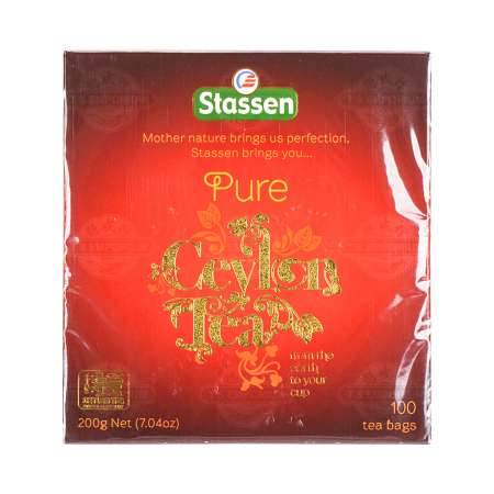 斯里兰卡司迪生 锡兰茶 100包/200g STASSEN Pure Ceylon Tea 100 tea bags / 200g
