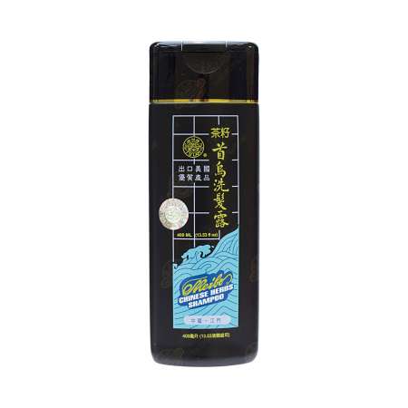 YULAM Chinese Herbs Shampoo 400ml 榆林牌 茶籽首乌洗发露 400ml 榆林牌 茶籽首烏洗發露 400ml