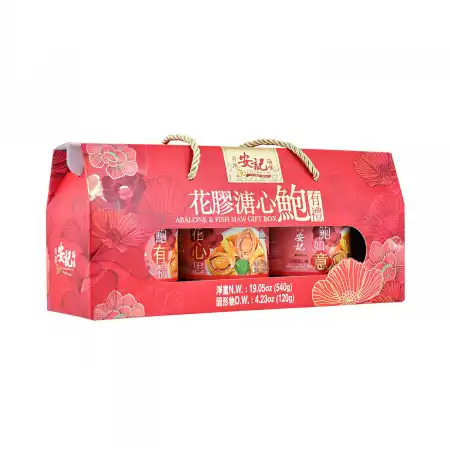 香港安记 花胶溏心鲍有礼 3件入/540g