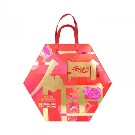 香港安记 四喜全盒鲍鱼花胶佛跳墙 4pcs/840g