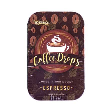 DANDY’S Coffee Drops Espresso 28g DANDY’S 浓缩咖啡颗粒 28g DANDY’S 濃縮咖啡顆粒 28g