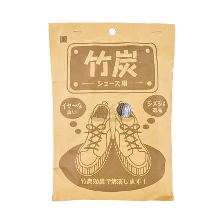 日本KOKUBO小久保 鞋子除湿除臭竹炭包 2pcs