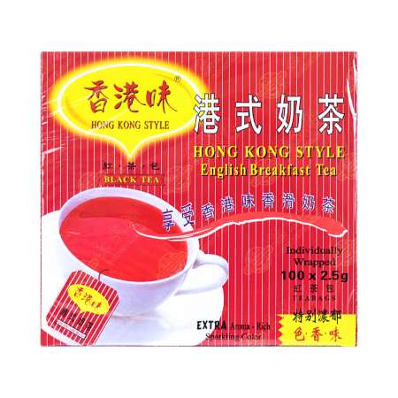HK STYLE English Breakfast Tea (100 tea bags) 250g 香港味 港式奶茶红茶包 100包入/250g 香港味 港式奶茶紅茶包 100包入/250g