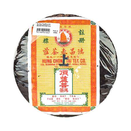 香港帆船 顶旧普洱茶砖 340g VESSEL Dingjiu Pu’er Tea Brick (Old Black Tea Brick) 340g