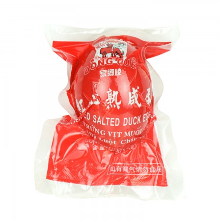 DONG QUE Salted Duck Egg (Cooked) 6pcs 家乡 红心熟咸蛋 6pcs 家鄉 紅心熟鹹蛋 6pcs
