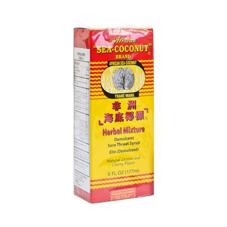 AFRICAN SEA-COCONUT Cough Mixture 177ml 非洲海底椰标止咳露 177ml 非洲海底椰標止咳露 177ml