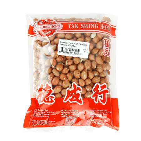 德成行 細粒有衣花生 16oz/454g 