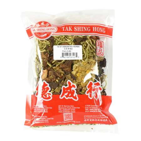 TAK SHING HONG Five Flowers Herbal Tea 3oz 德成行 五花茶 3oz 德成行 五花茶 3oz