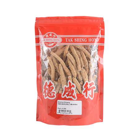 TAK SHING HONG American Ginseng L180-AA 8oz(227g) 德成行 美国花旗参/西洋参(袋装) L180-AA 8oz(227g) 德成行 美國花旗參/西洋參(袋裝) L180-AA 8oz(227g)