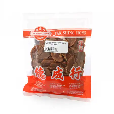 德成行 特大红参片 6.5oz