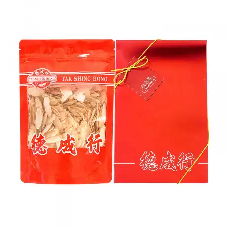 德成行 美国西洋参/花旗参 参片(袋装+礼盒) L-AA 8oz(227g)