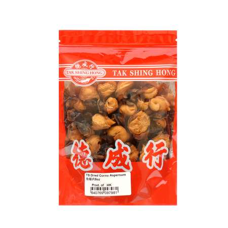 TAK SHING HONG Dried Cornu Aspersum 8oz 德成行 角螺肉 8oz 德成行 角螺肉 8oz