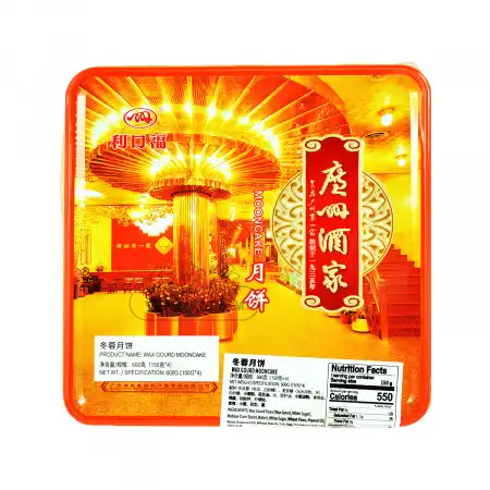 广州酒家利口福 冬蓉月饼 4pcs/600g (M820)