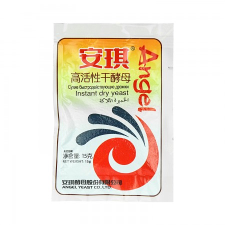 Angel Instant dry yeast 15g 安琪 高活性干酵母 15g 安琪 高活性干酵母 15g