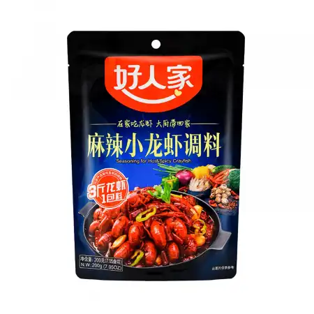 好人家 麻辣小龙虾调料 200g/7.05oz