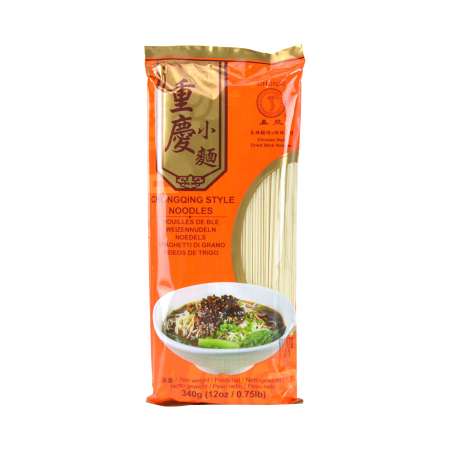 CHUNSI Chinese Style Dried Stick Noodles (Chong Qian Noodles) 340g 春丝 重庆小面 340g 春絲 重慶小面 340g