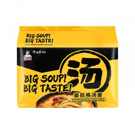 今麦郎 蘑菇鸡汤面 5包入/620g 