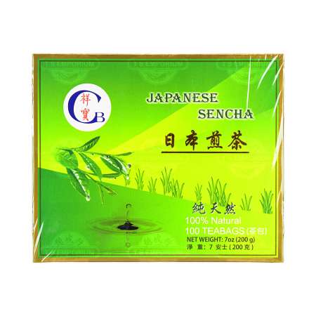 祥宝 日本煎茶 100包/ 200g CB Japanese Sencha 100tea bags/200g
