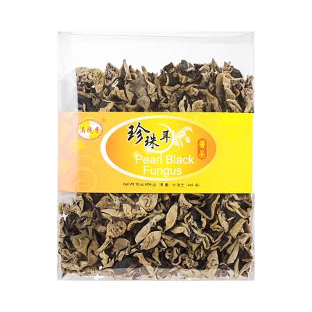 CITY AROMA Pearl Black Fungus (Wood Ear Mushroom) 16oz 满城香 珍珠耳 16oz 滿城香 珍珠耳 16oz