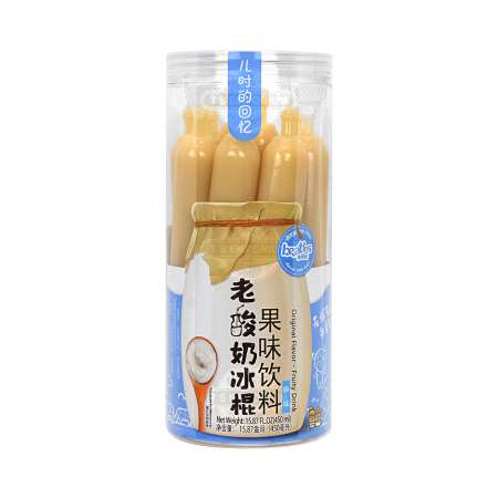 比逗仕 老酸奶冰棍果味饮料 原味 10枚入/450ml BEATLES Ice Pop Fruity Drink Original Flavor 10counts/450ml