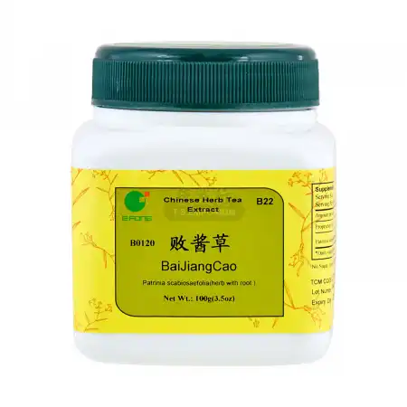 E-FONG Chinese Herb Tea Extract Powder - Bai Jiang Cao 100g/3.5oz