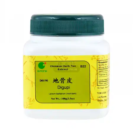 E-FONG Chinese Herb Tea Extract Powder - DiGuPi (Lycium Barbarum / Root-Bark) 100g/3.5oz