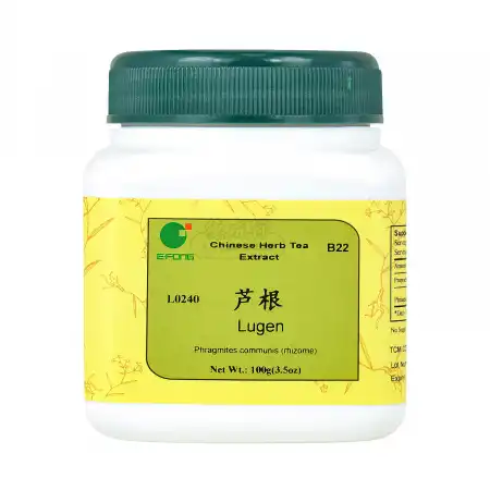 E-FONG Chinese Herb Tea Extract Powder - Lugen (Phragmites Communis / Rhizome) 100g/3.5oz