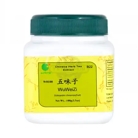 E-FONG Chinese Herb Tea Extract Powder - Wu Wei Zi (Schisandra Chinensis (Fruit) 100g/3.5oz