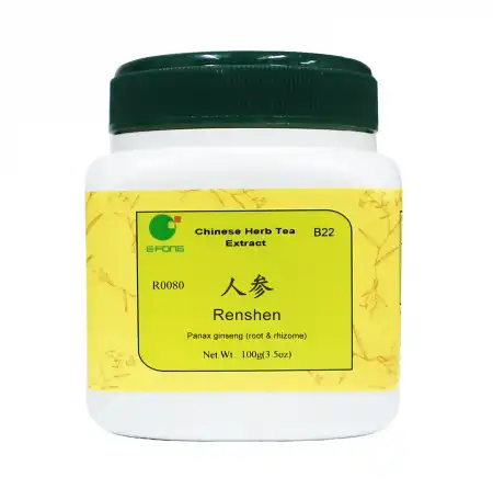 E-FONG Chinese Herb Tea Extract Powder - Panax Ginseng (Root & Rhizome) 100g/3.5oz