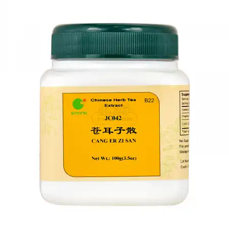 E-FONG Chinese Herb Tea Extract Powder - Cang Er Zi San 100g/3.5oz