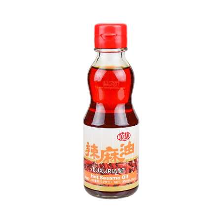 LUXURIANT Hot Sesame Oil 185g 大丰 顶靓 辣麻油 185g 大豐 頂靚 辣麻油 185g