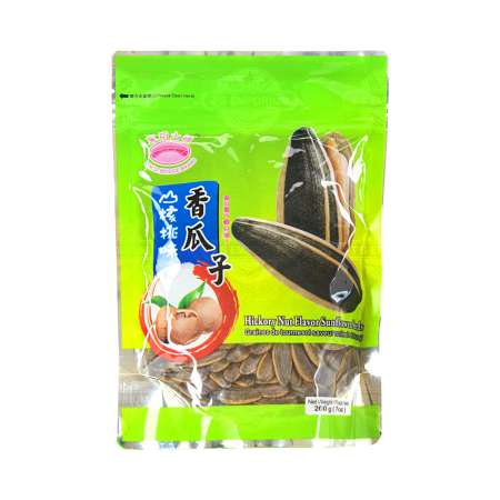东明大桥 核桃味香瓜子 200g D.M.D. BRIDGE BRAND Hickory Nut Flavor SunFlower Seeds 200g