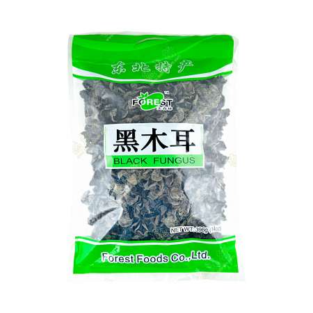 FOREST Black Fungus (Wood Ear Mushroom) 396g 大森林 黒木耳 14oz 大森林 黒木耳 14oz