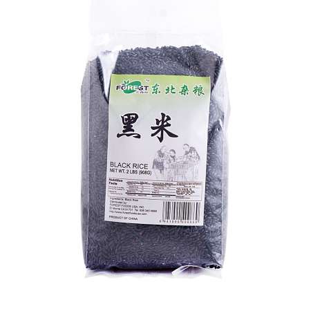 Forest Black Rice 2LBS 大森林 黑米 2LBS 大森林 黑米 2LBS