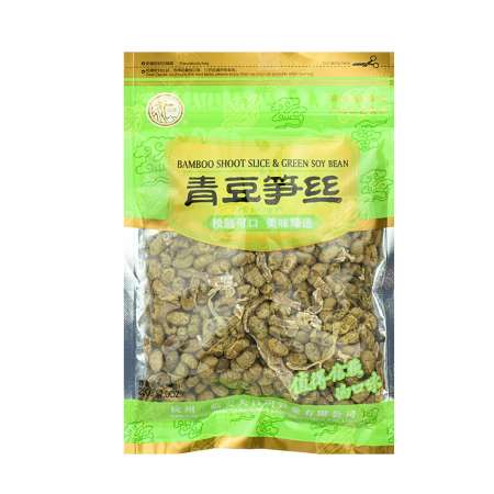 LIANFENG Bamboo Shoot Slice & Green Soy Bean 200g 莲峰 即食青豆笋丝 200g 蓮峰 即食青豆筍絲 200g