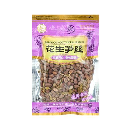 LIANFENG Bamboo Shoot Slice & Peanut 150g 莲峰 即食花生笋丝 150g 蓮峰 即食花生筍絲 150g