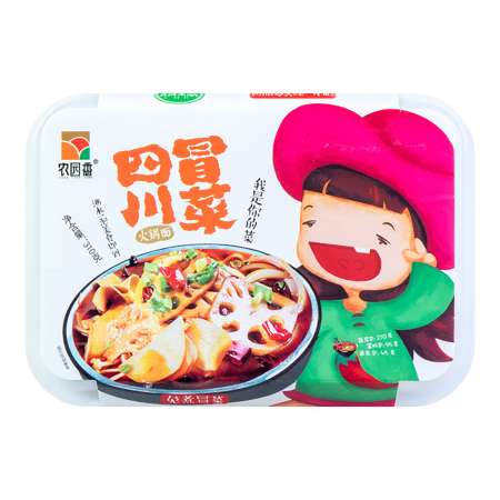 农园香 四川冒菜 火锅面 310g NONG YUAN XIANG Instant Hot Pot Noodle Spicy 310g