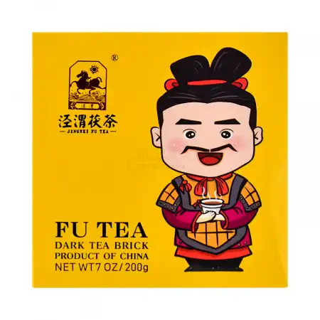 JINGWEI FU TEA Dark Tea Brick 200g