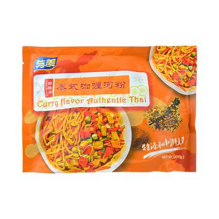 与美 泰式咖喱河粉 165g YUMEI Curry Flavor Authentic Thai 165g